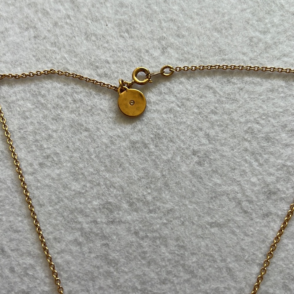 ✨SOLD✨Marc By Marc Jacob gold necklace - Picture 4 of 4